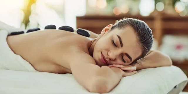 30 Minute Ancient Sport Massage with Hot Stones (Includes Organic Aroma Oil and Cupping Therapy) (Valid M-Th)