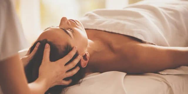 Hair Scalp Lymphatic Detoxifying Massage