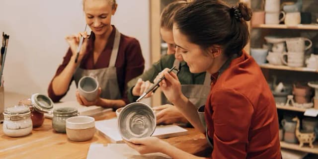 Introduction to Pottery for 4 Person