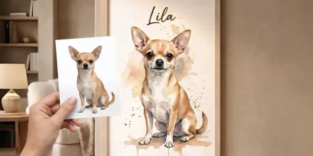 18" x 12" Personalized Pets Dog Memorial Gifts - Digital File