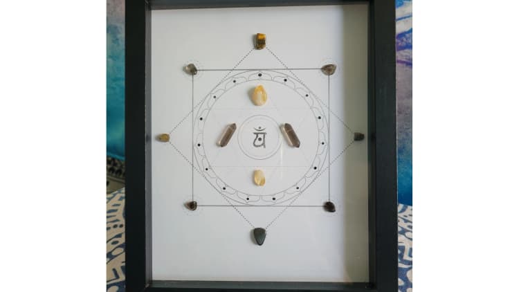 Crystal Wall Art - Framed 8x10 - Framed