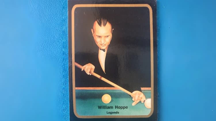 Willie Hoppe Pro Billiard Tour Card