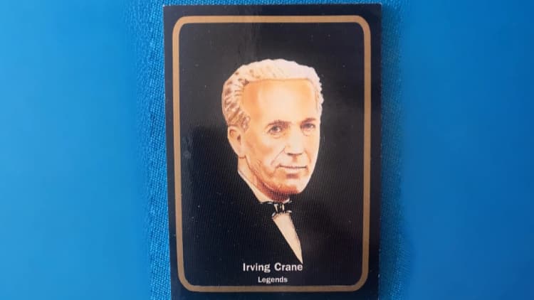 Irving Crane Pro Billiard Tour Card