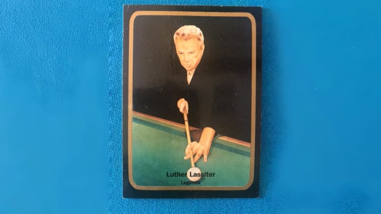 Luther Lassiter Pro Billiard Tour Card