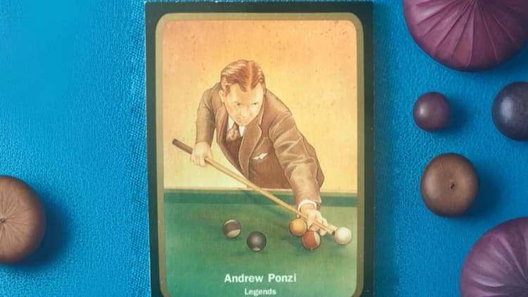 Andre Ponzi Pro Billiard Tour Card